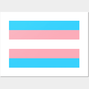 Trans Flag Posters and Art